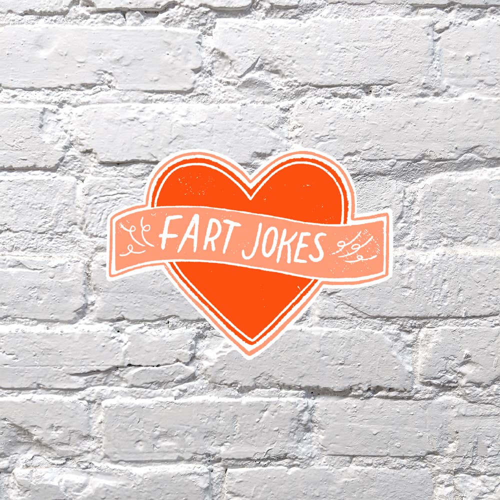 Fart Jokes - Sticker
