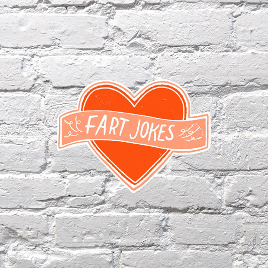 Fart Jokes - Sticker