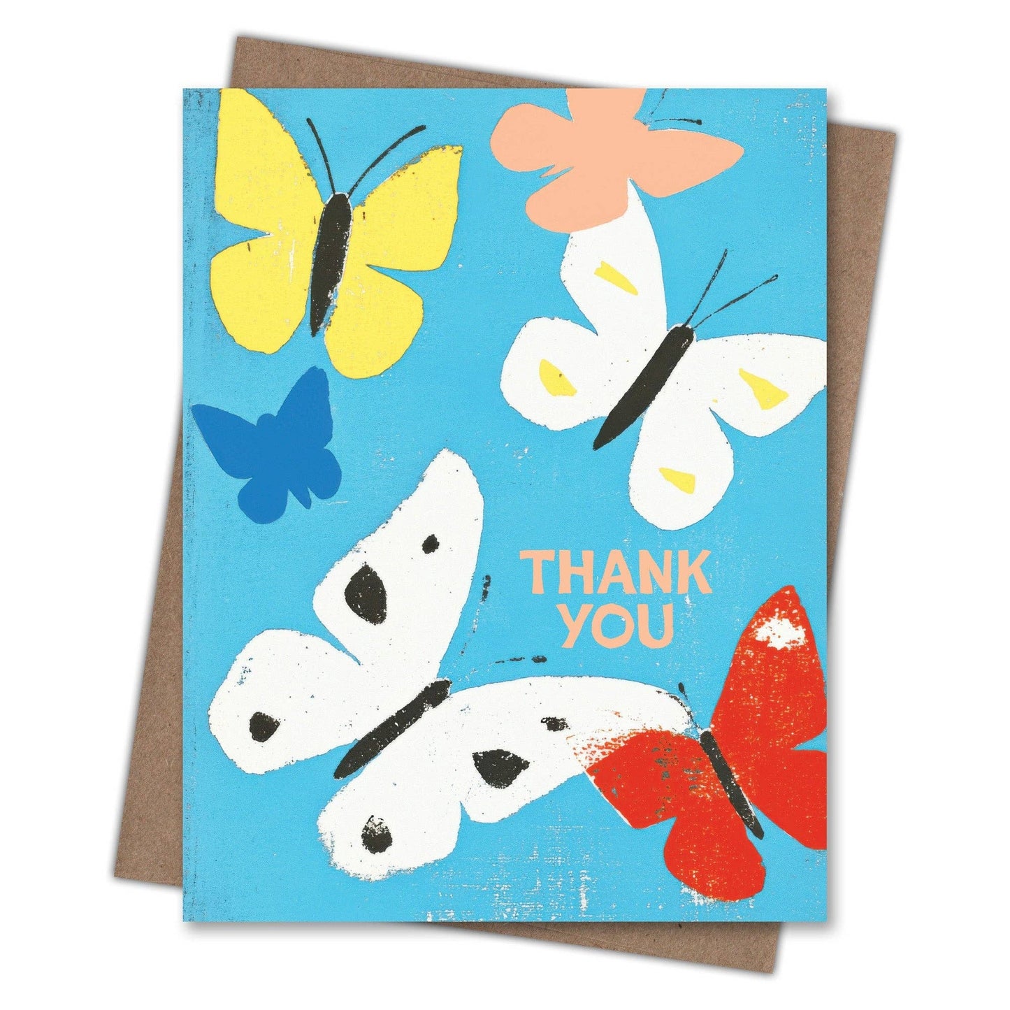 Butterfiles - Thank You Card