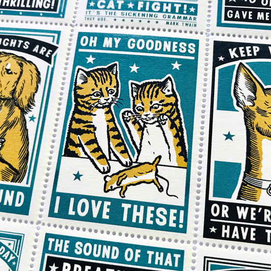 Complicated Friendships - Lick & Stick Stamps