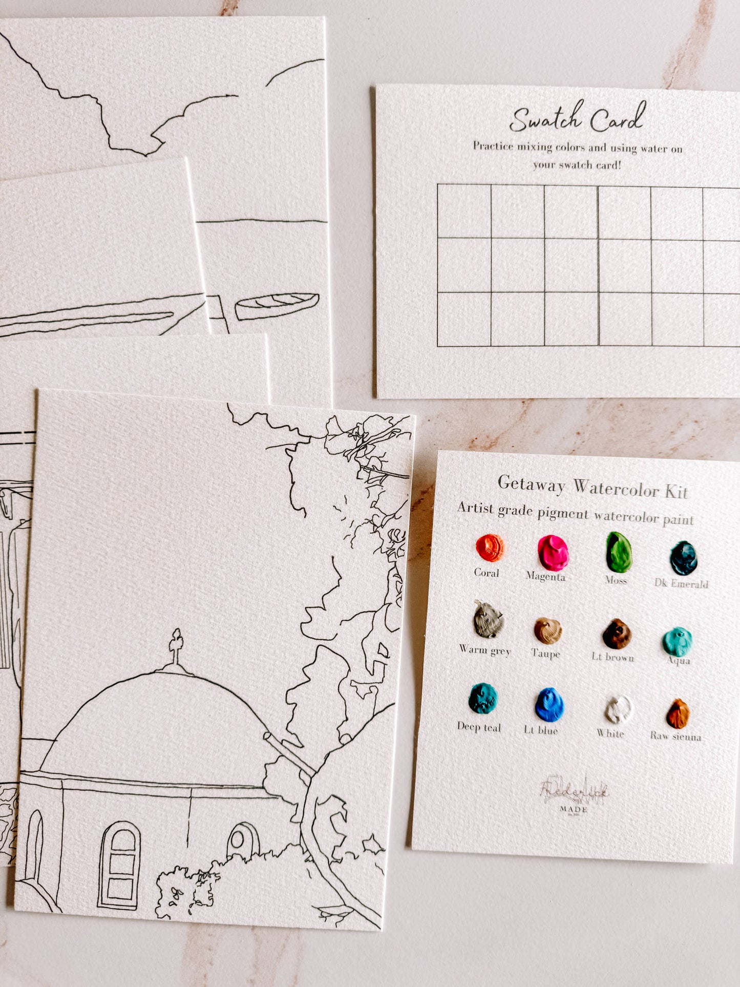 Getaway - Mini Watercolor Kit