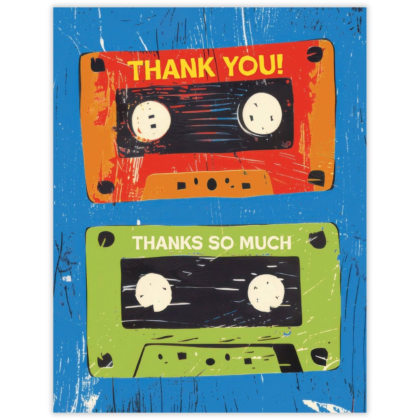 Cassette Tape - Thank You Card
