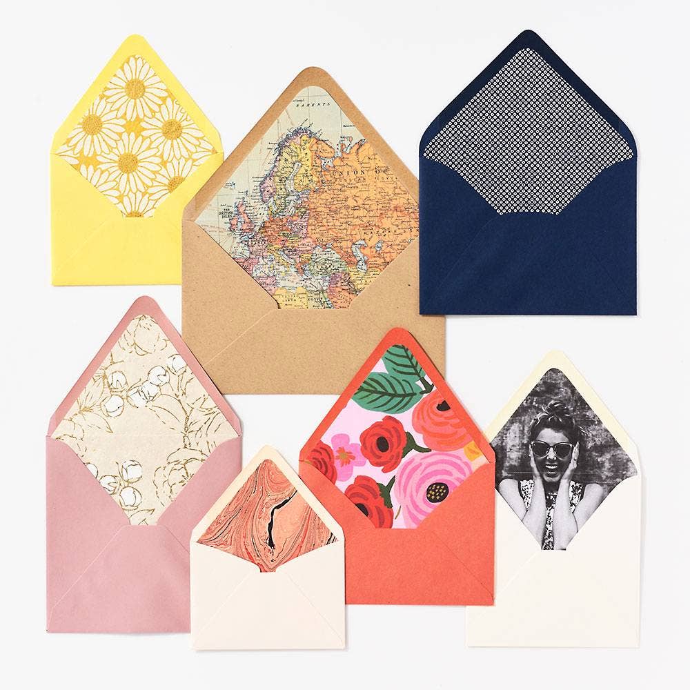 Paper Source Wholesale - Envelope Liner Template Kit