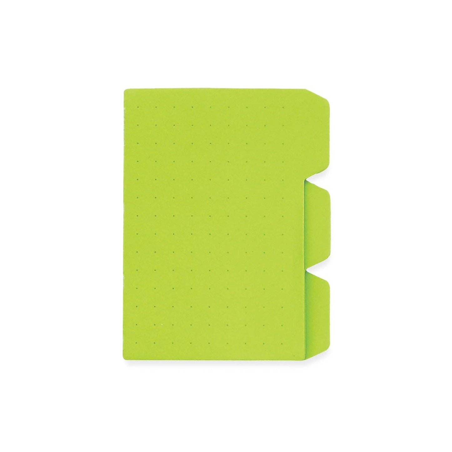 Sticky Tab - Light Green - Dotted