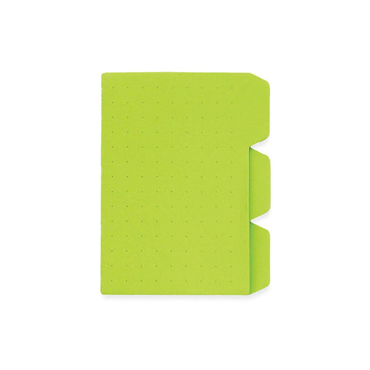 Sticky Tab - Light Green - Dotted