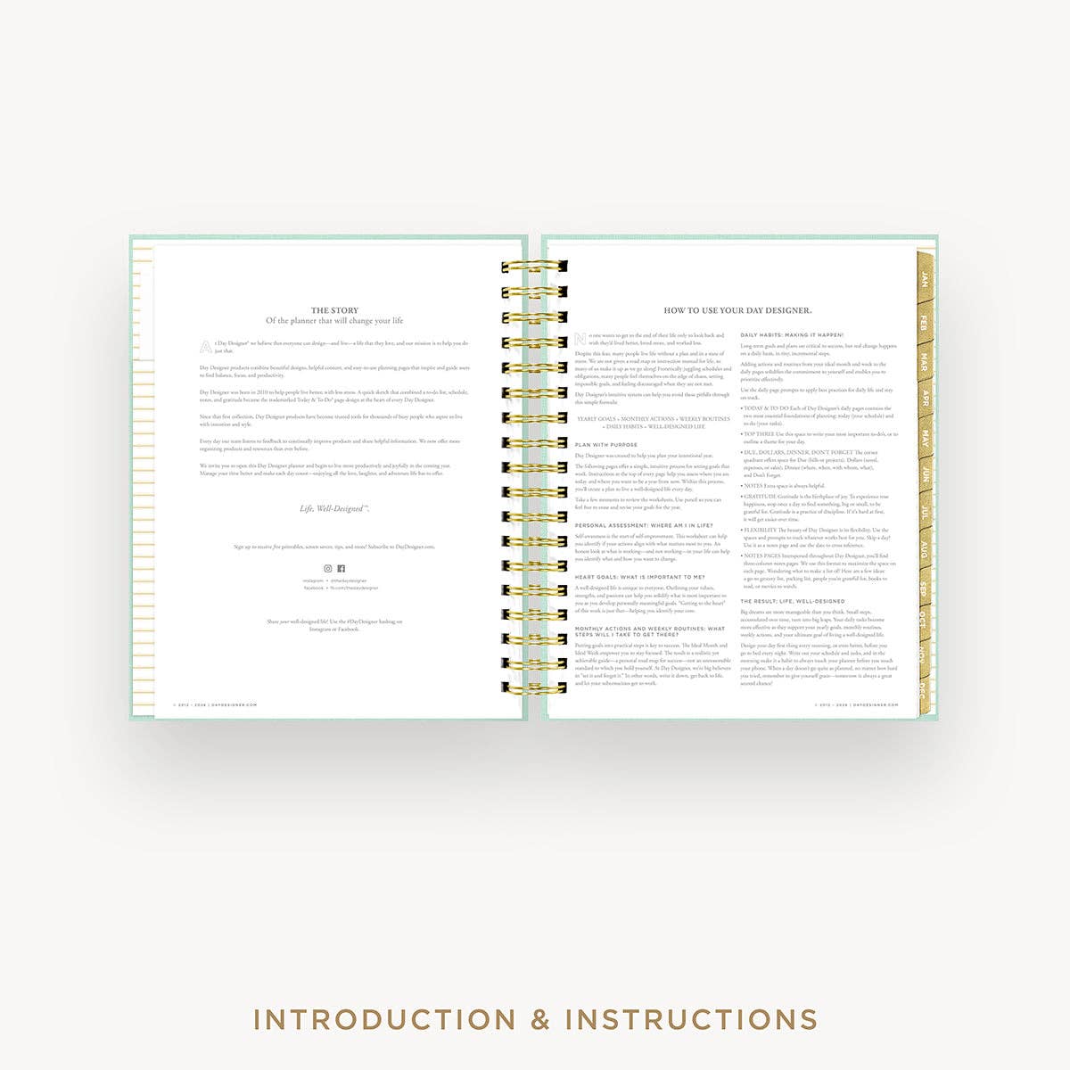 2027 Daily Planner: Sage Bookcloth