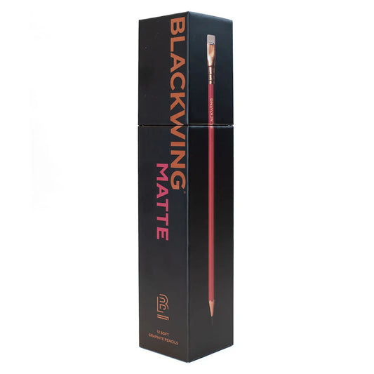 Blackwing Matte Red Pencil - set of 12