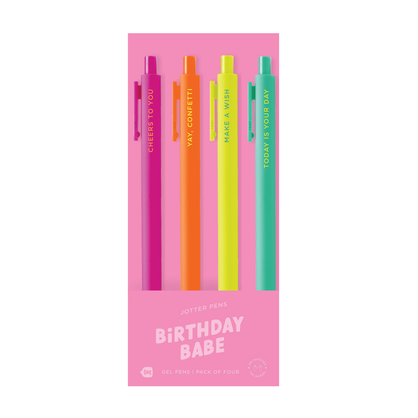 Birthday Babe - Jotter Set - Set of 4
