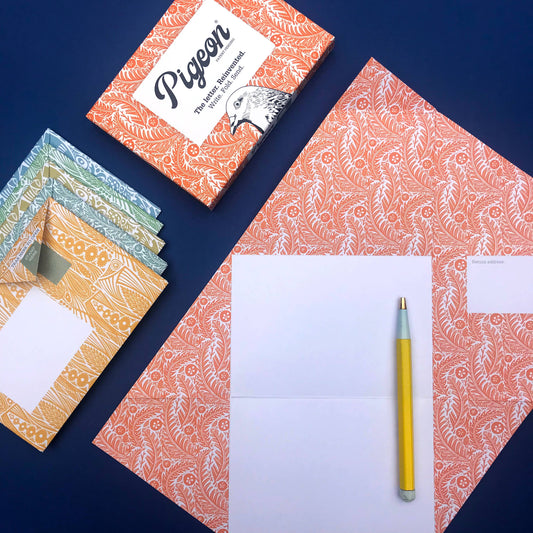 Nature Study - Pigeon Folding Letter Set of 6
