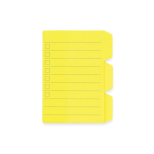 Sticky Tab - Yellow - Checklist