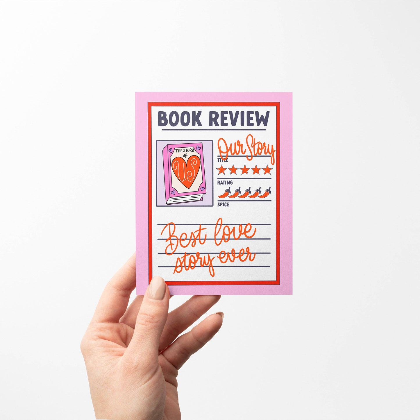Book Review - Love Greeting Card