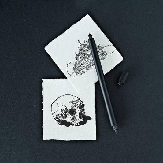 Matte Black - Lumos Duo - Refillable Multi-Tip Pen