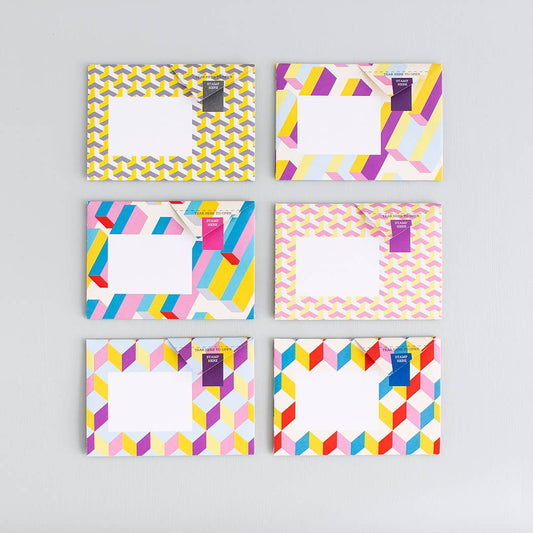 Urban - Pigeon Folding Letter Set of 6