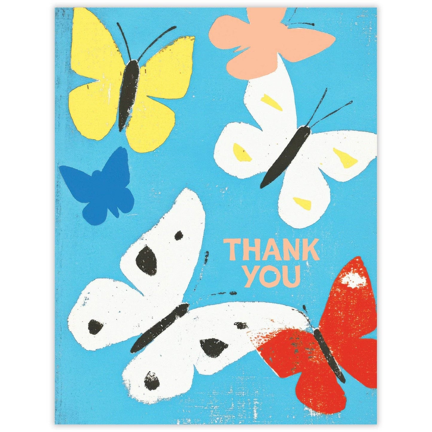 Butterfiles - Thank You Card