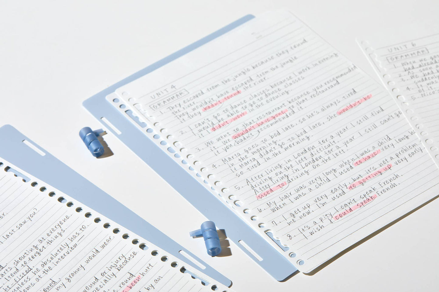 Navy - A5 Spiral Ring Notebook - LASENO