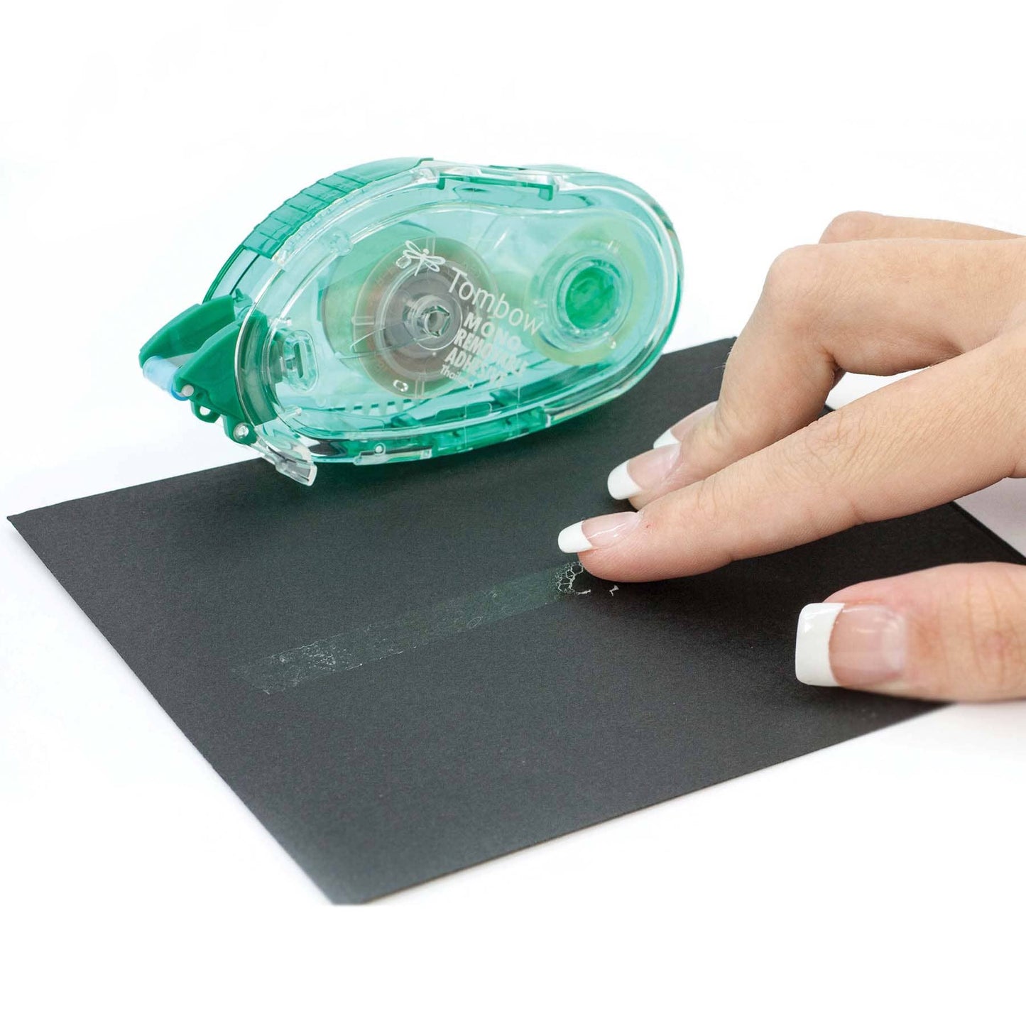 Green - Removable Adhesive - Glue Tape Applicator & Refill
