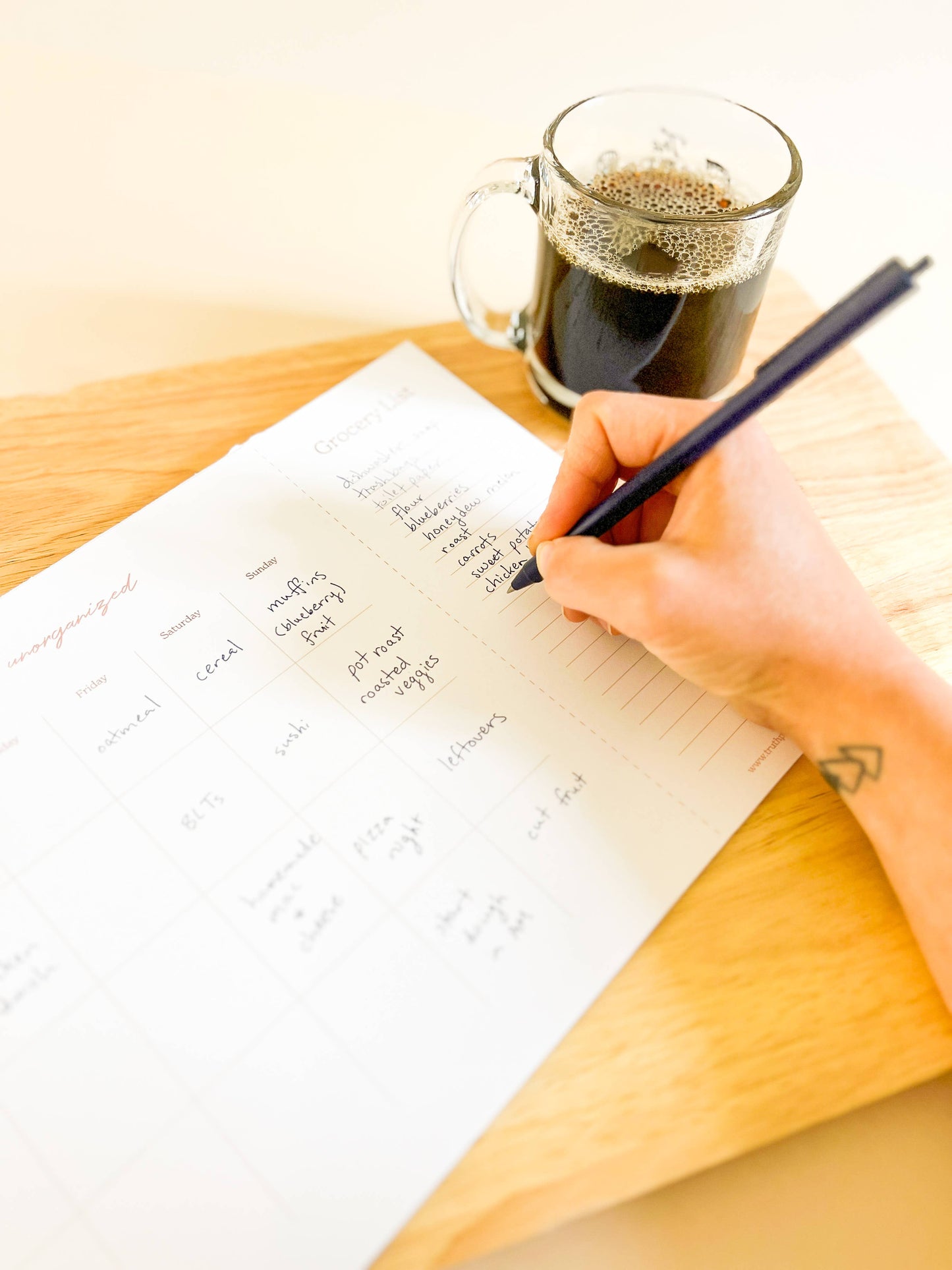 Meal Planner (for the unorganized)