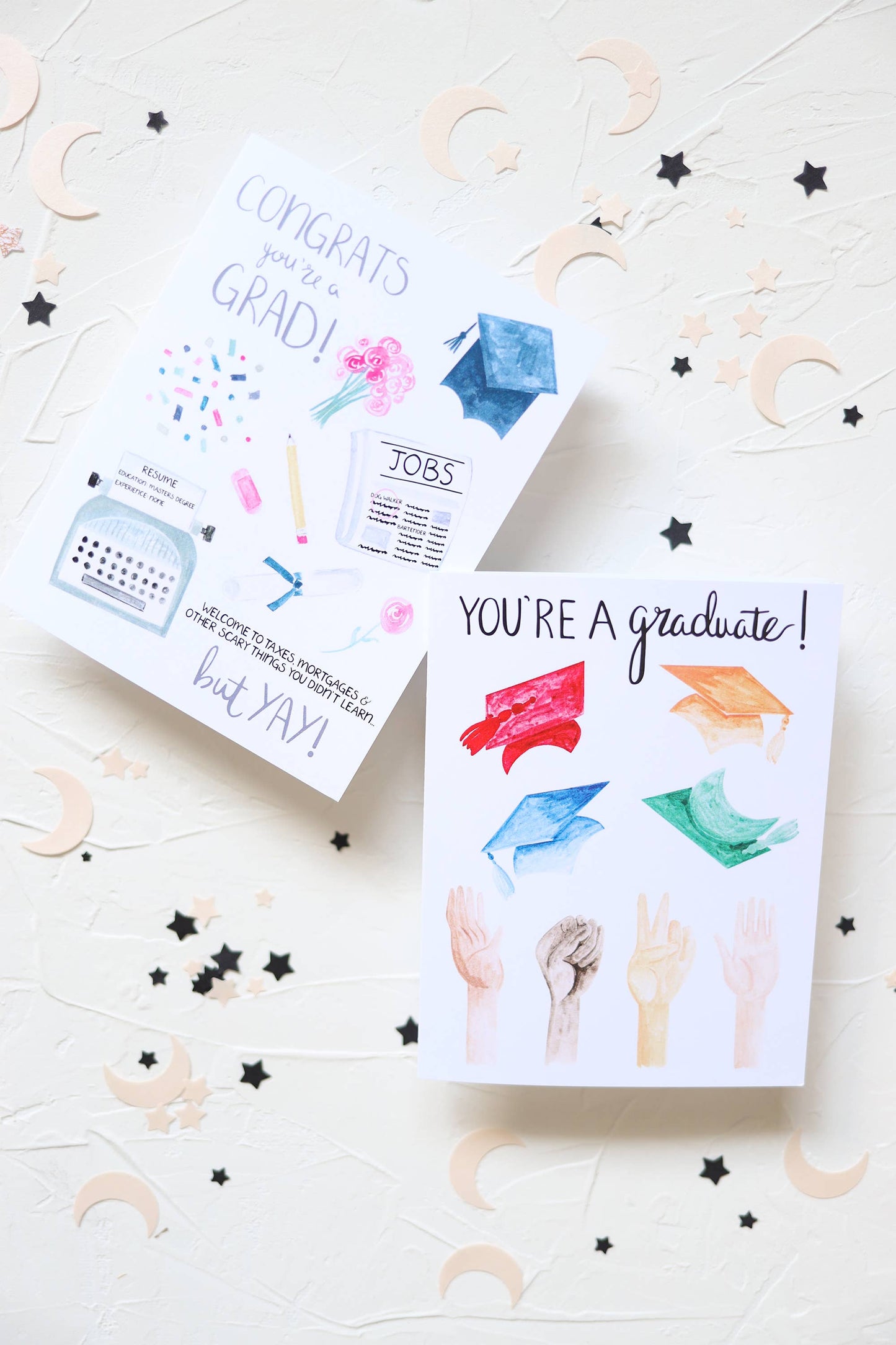 Stephanie Tara Stationery - Congrats You're a Grad Sassy Greeting Card