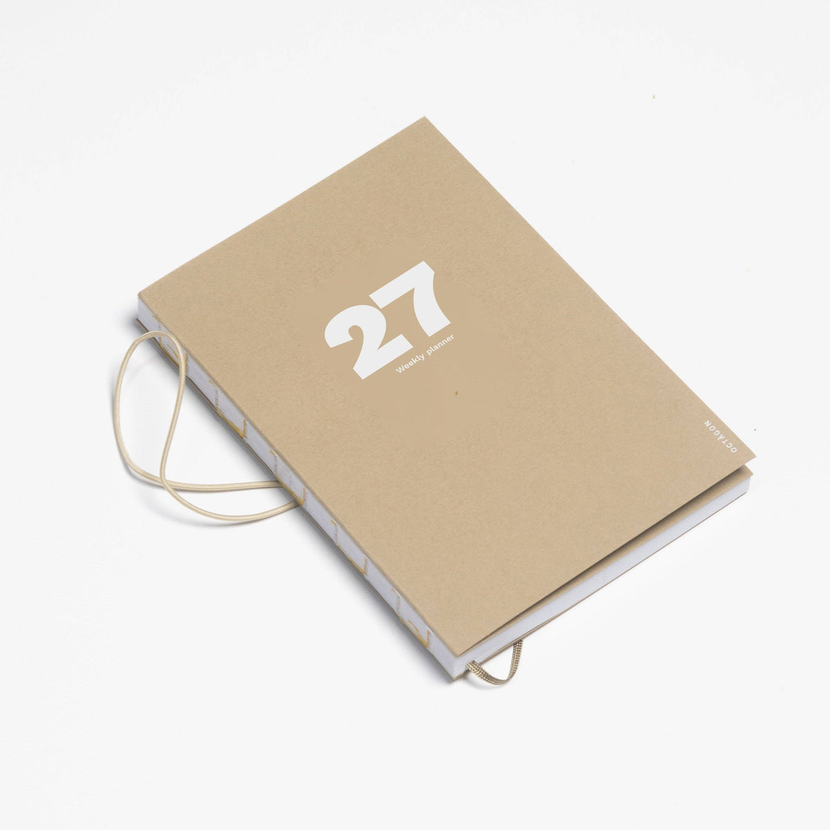 2027 Weekly Planner · Similar A5 Size: Indian Yellow