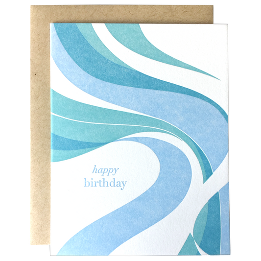 Fillmore Swirl - Birthday Card
