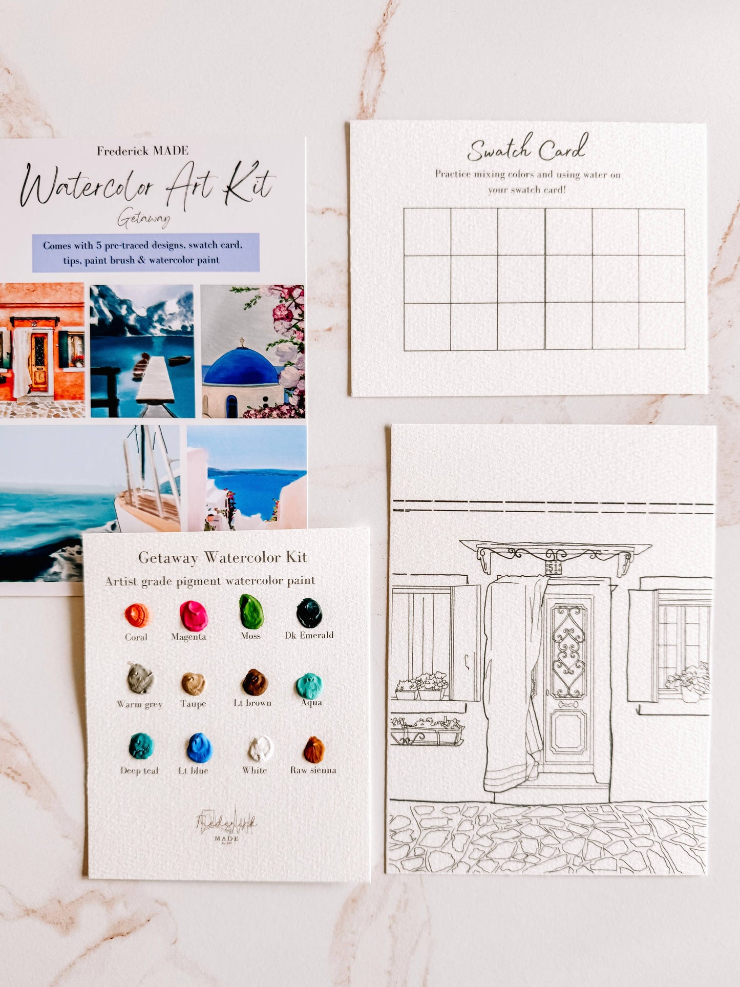 Getaway - Mini Watercolor Kit