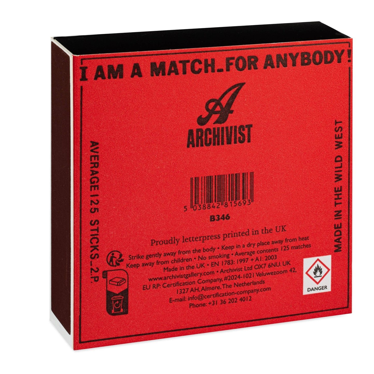 Match for Anybody - Safety Matches