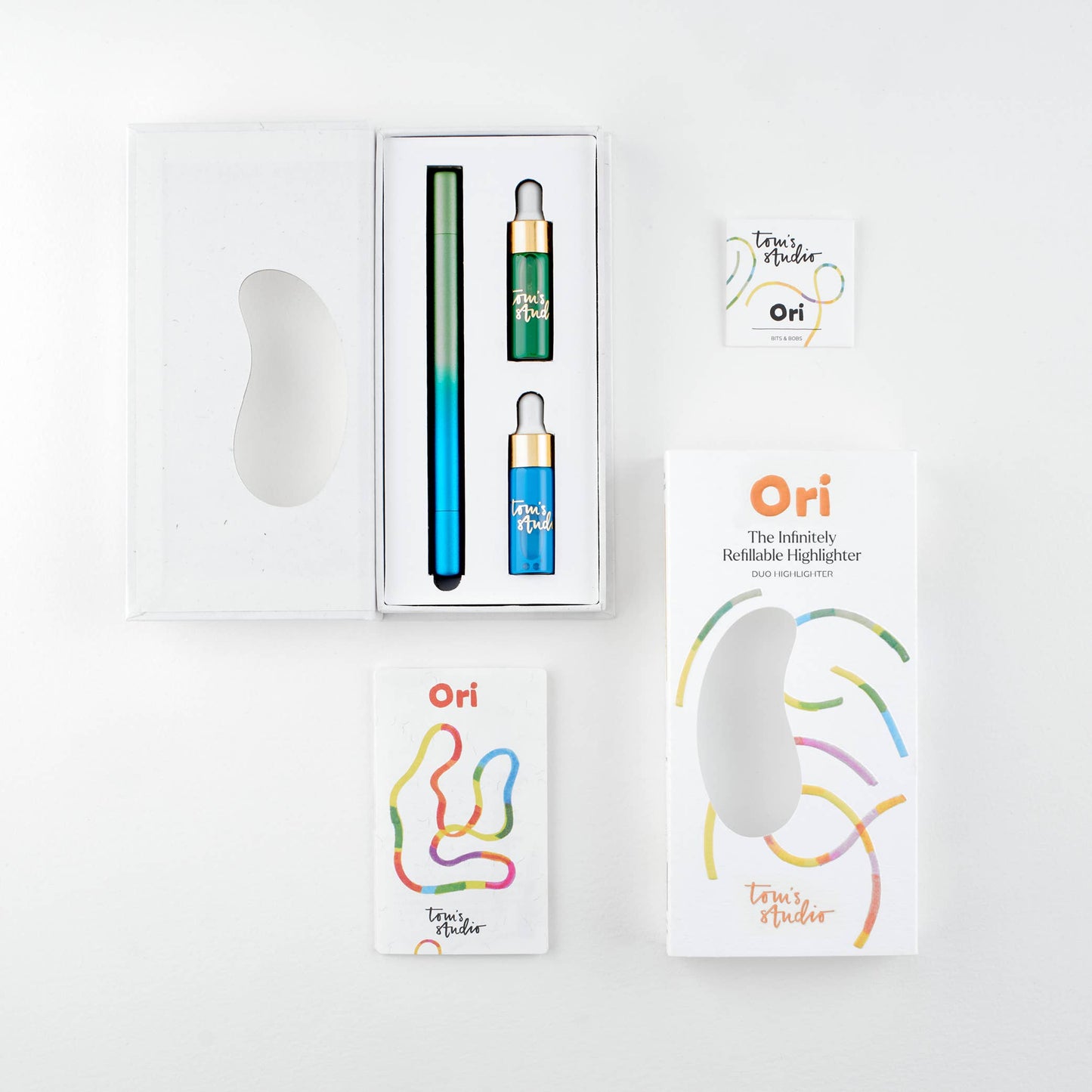 Blue Green - Ori – The Infinitely Refillable Highlighter