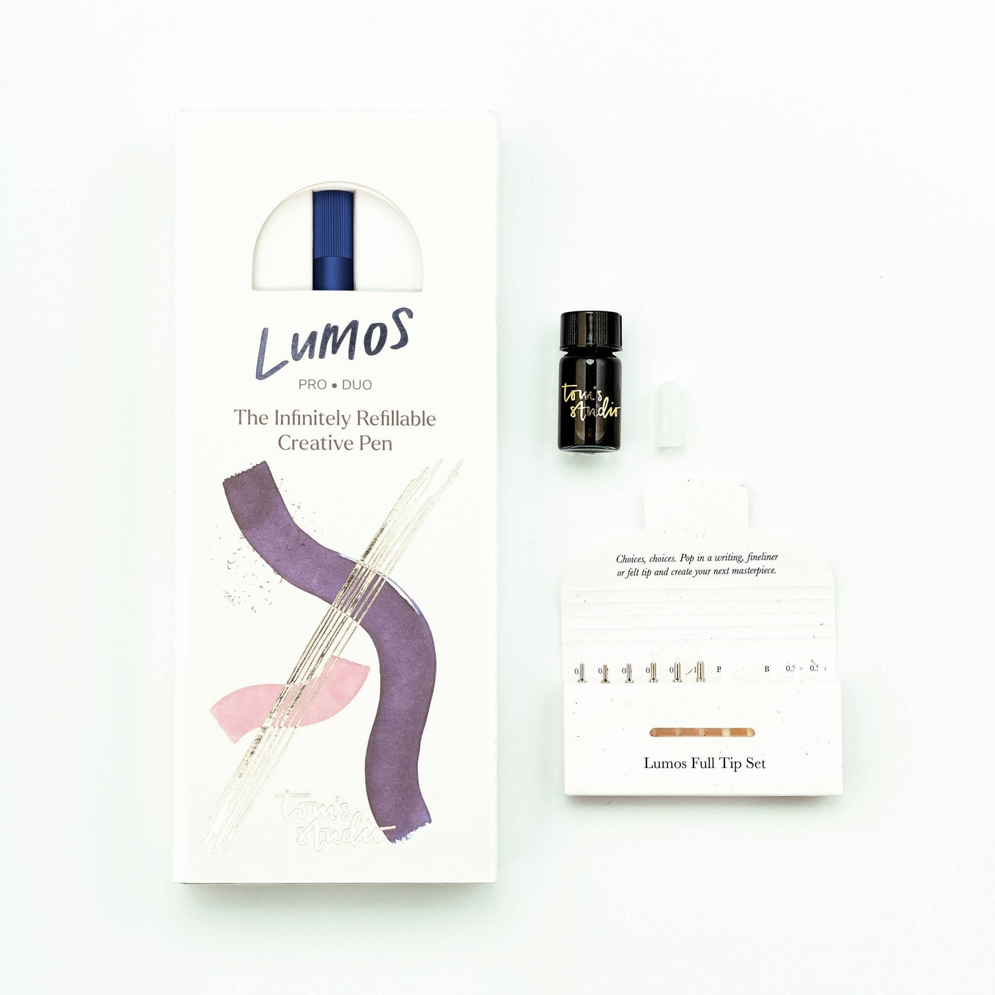 Midnight - Lumos Duo - Refillable Multi-Tip Pen