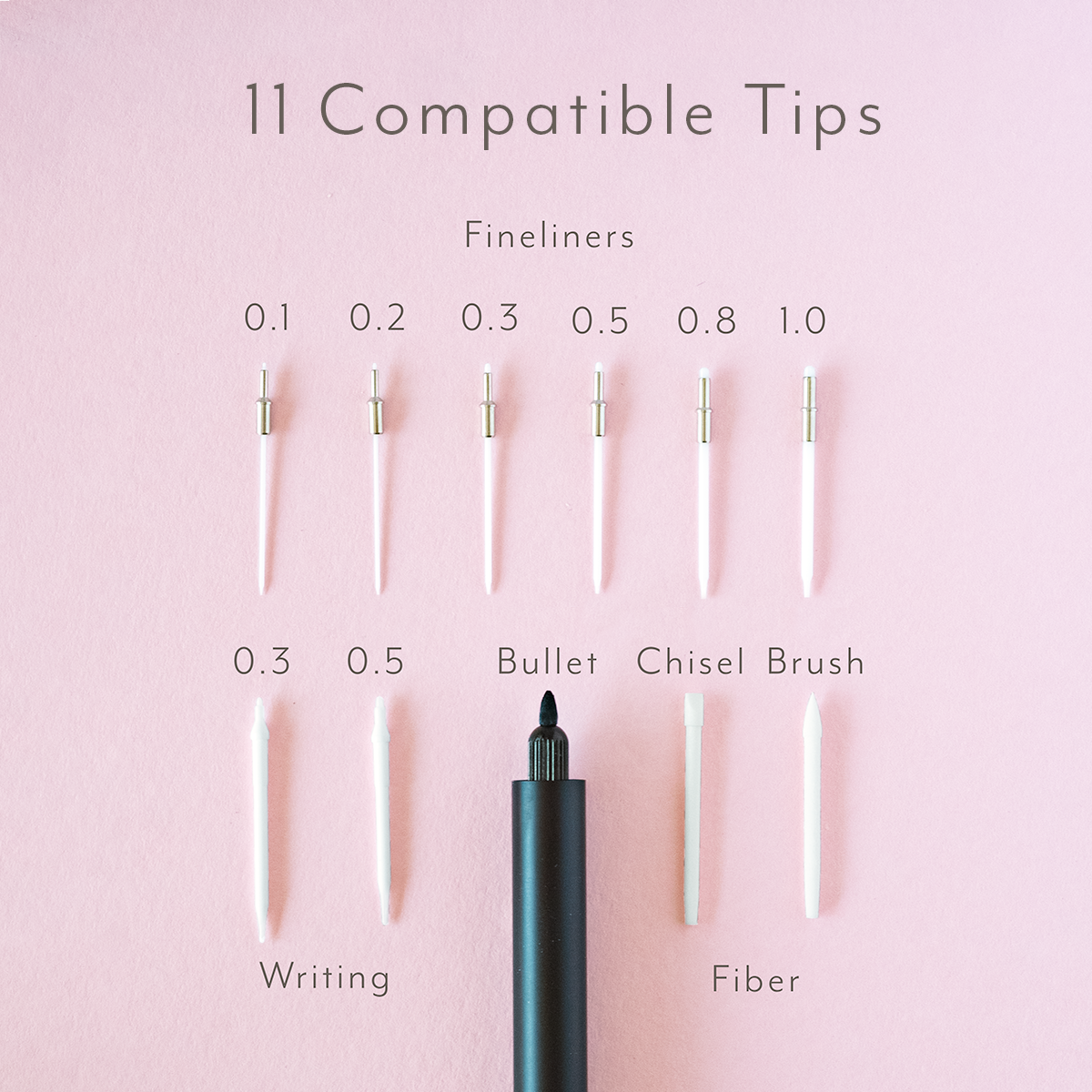 Lumos - Full Creative Replacement Tip Set