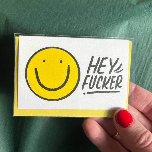 Hey Fucker - Enclosure Mini Card