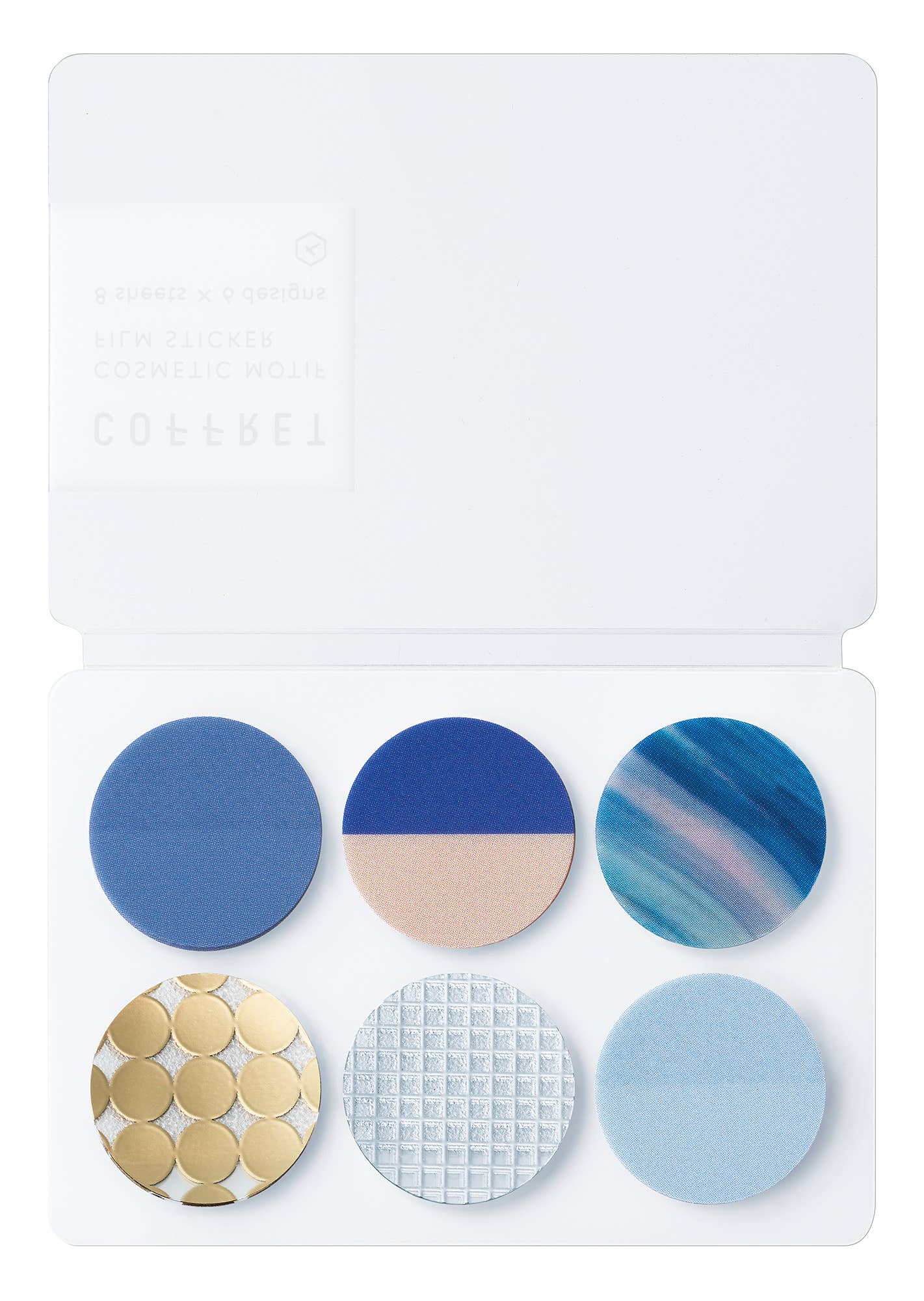 Horizon Blue - Decorative Sticker Circle Set