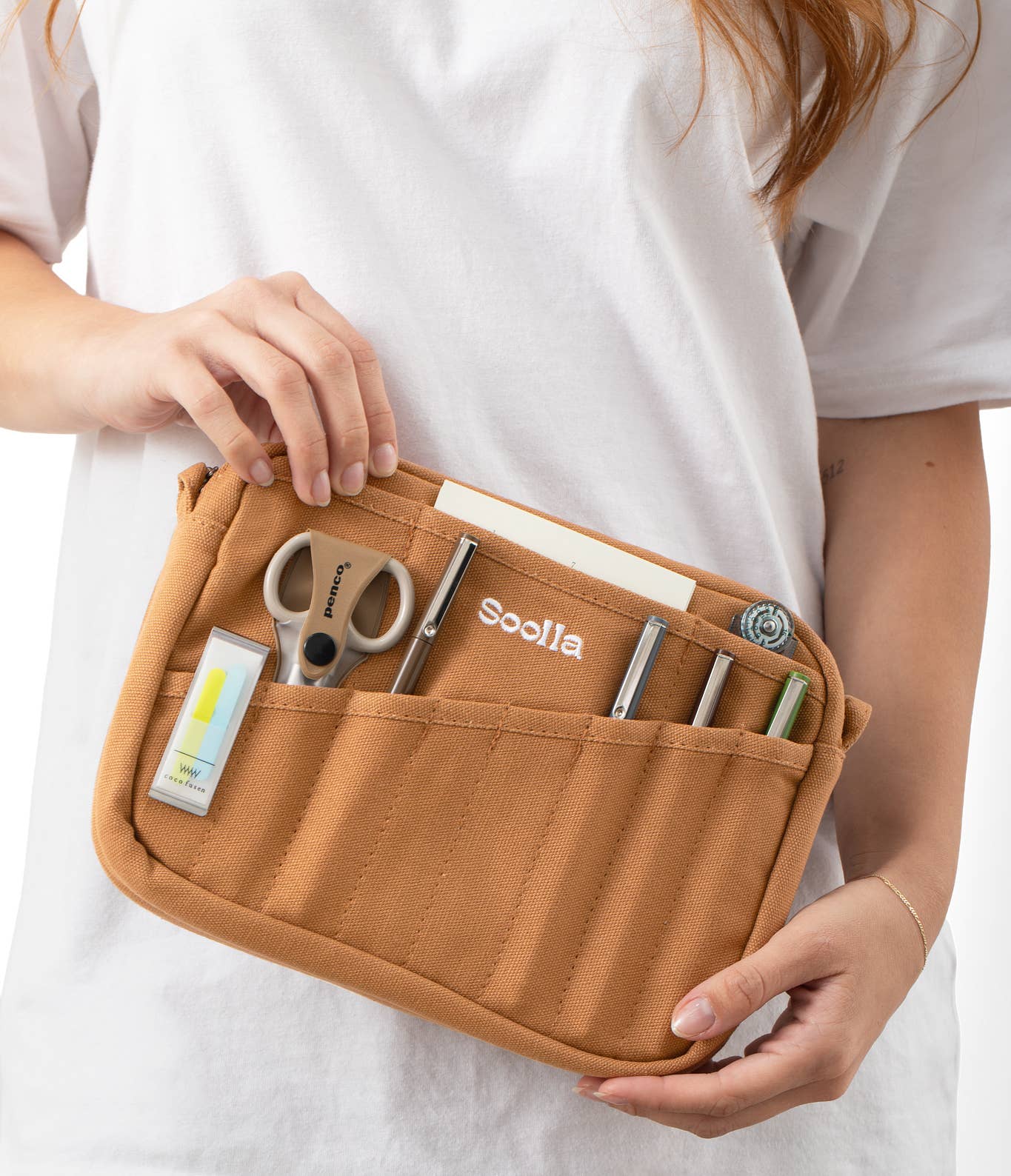 Deep Forest Green - Stationery Studio Pouch