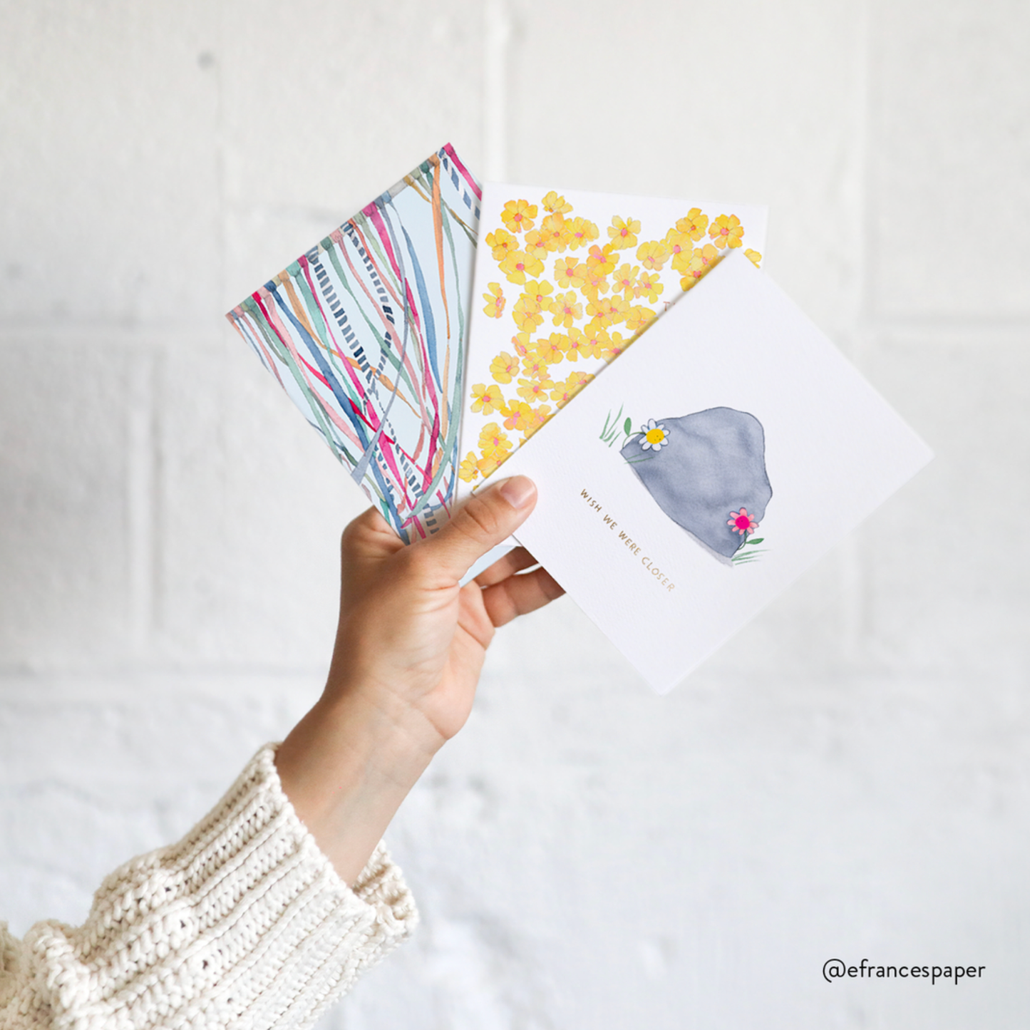 E. Frances Paper - Teacup Babies | New Baby Shower Greeting Card