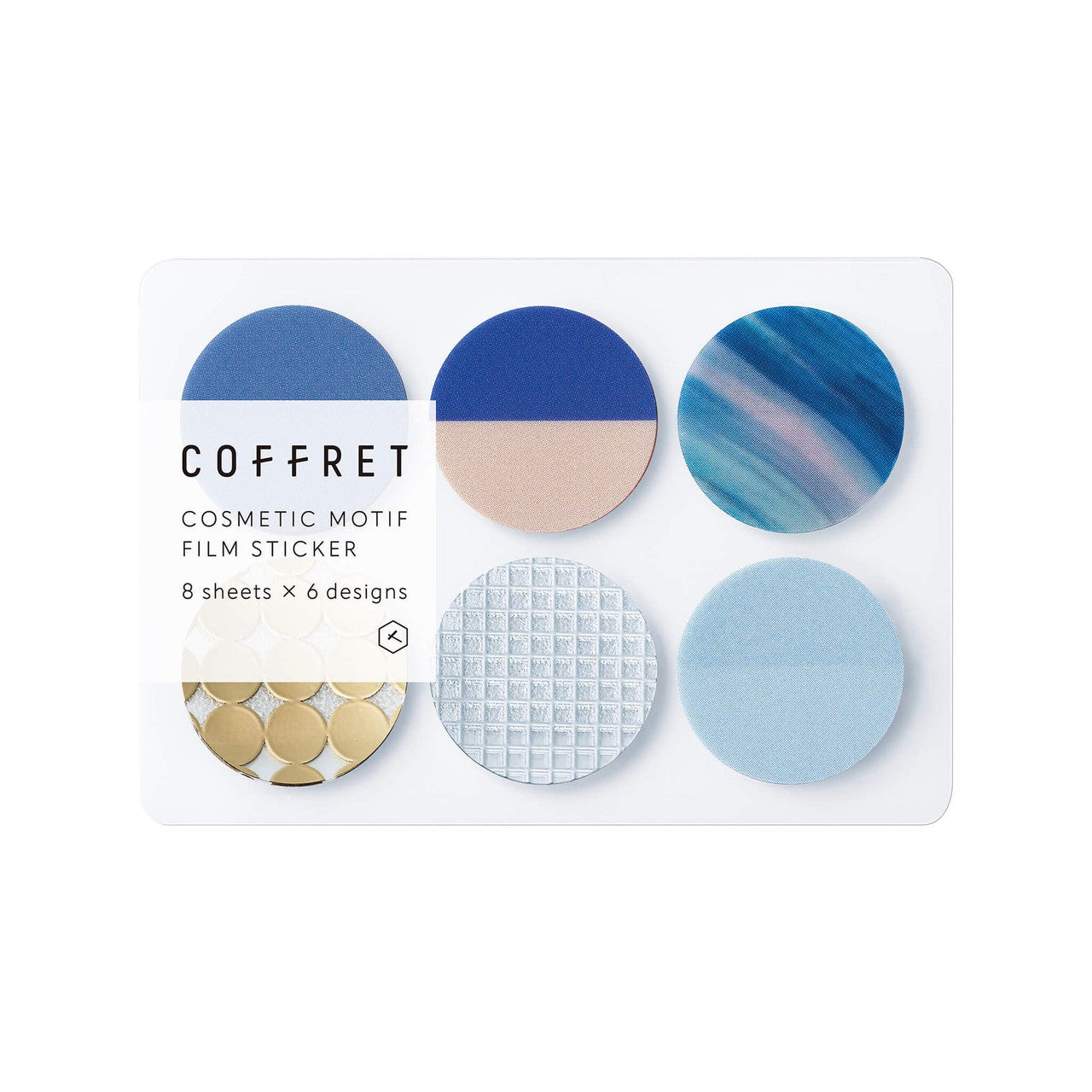 Horizon Blue - Decorative Sticker Circle Set