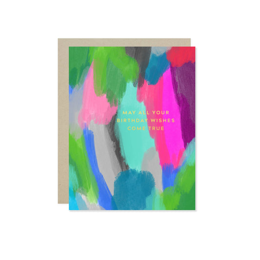 Barone and Co. - Painterly Birthday Birthday Card