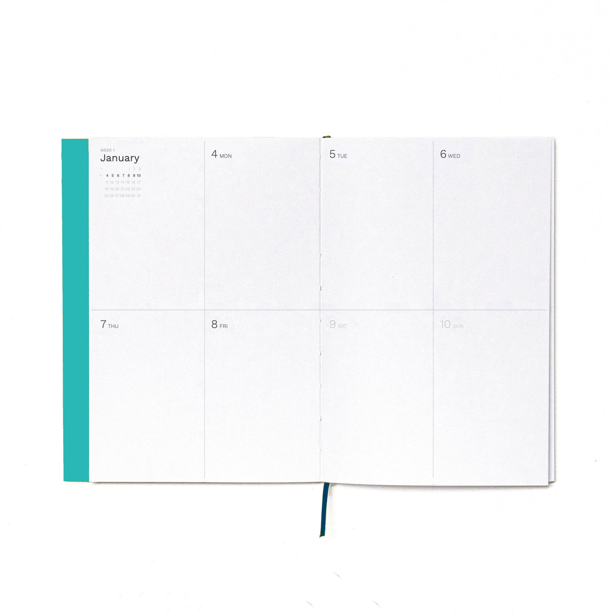 2027 Weekly Planner · Similar A5 Size: Black