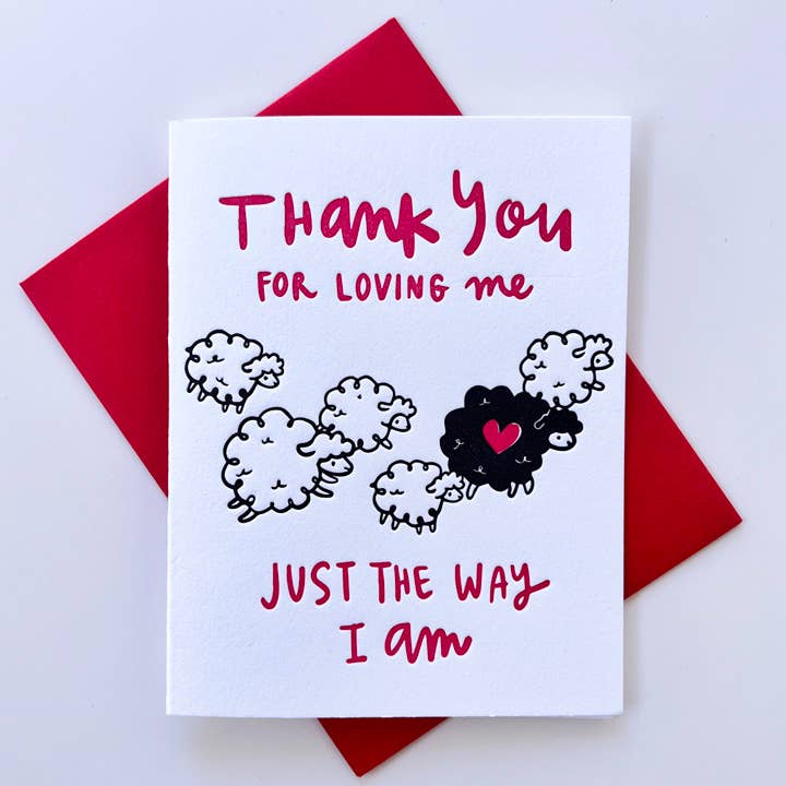 Black Sheep - Greeting Card