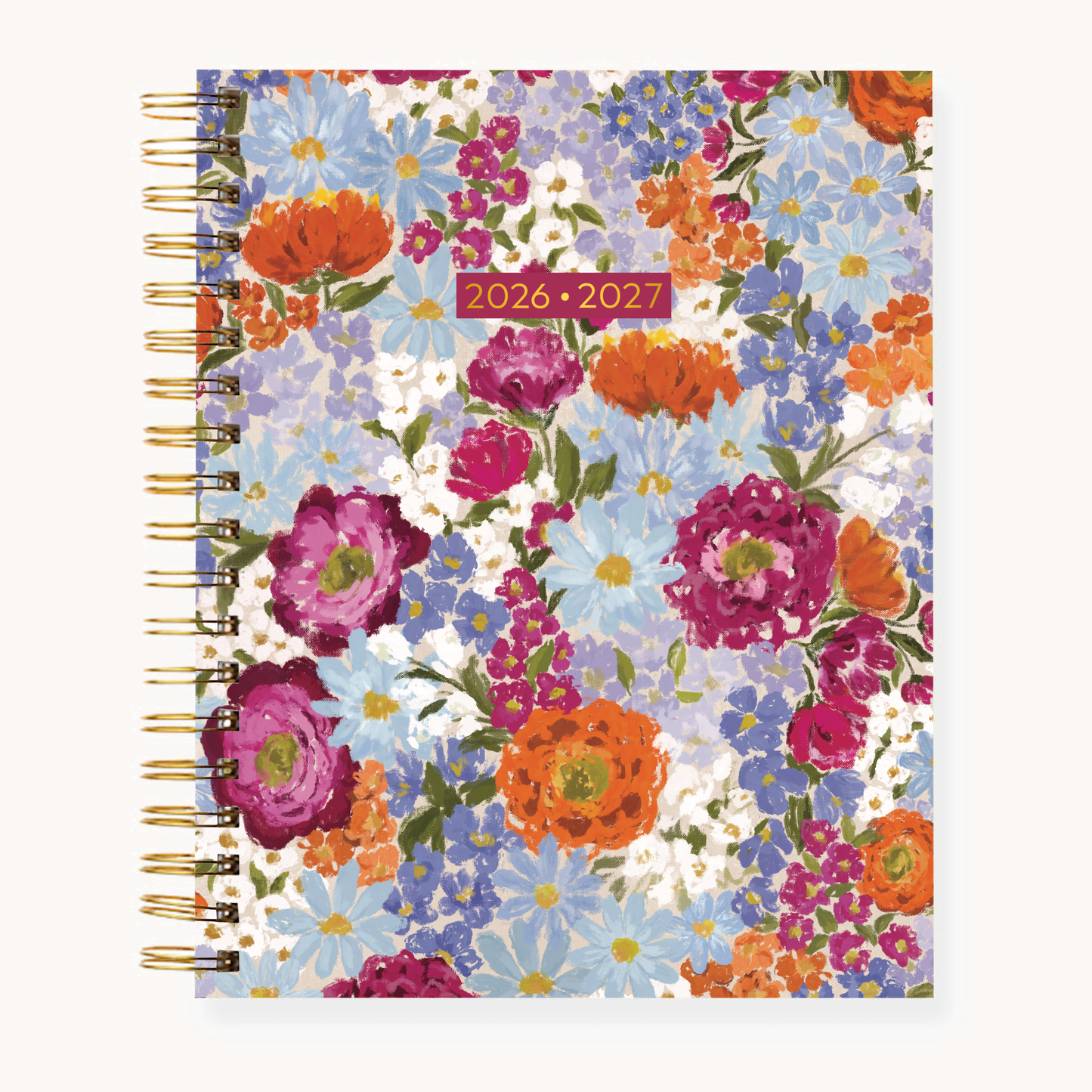 Floral Filigree  - 8.5x11 Weekly Academic Planner - 2026-2027
