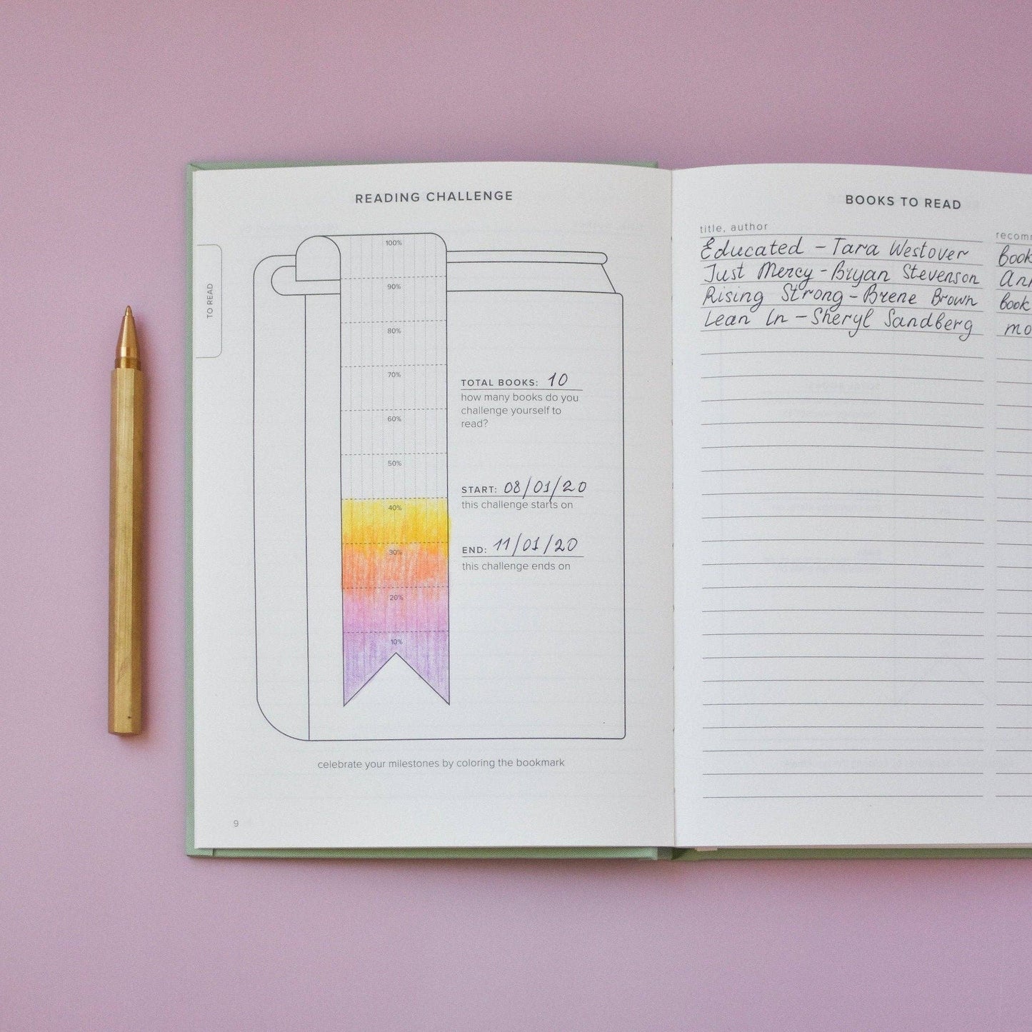 Blue - Reading Journal
