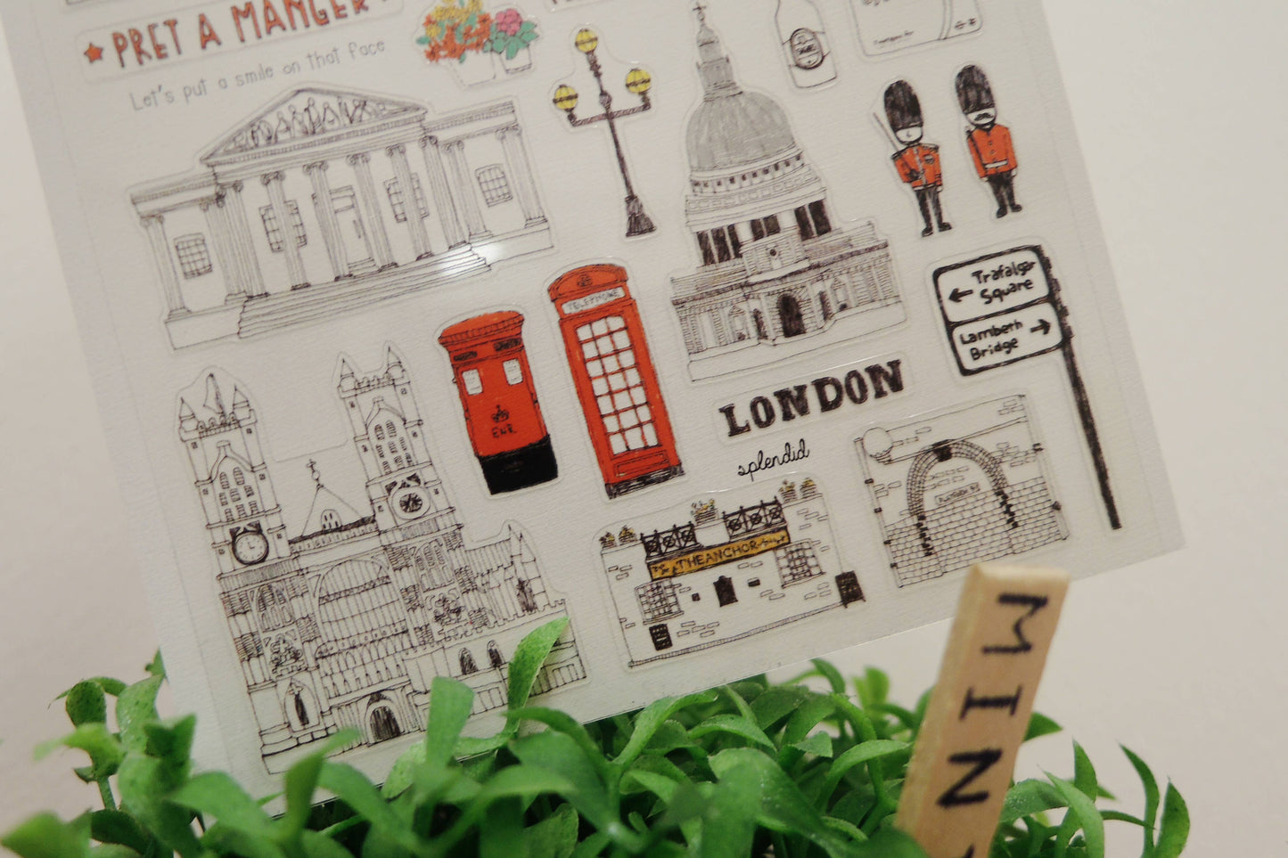 London Days - Sticker Sheet
