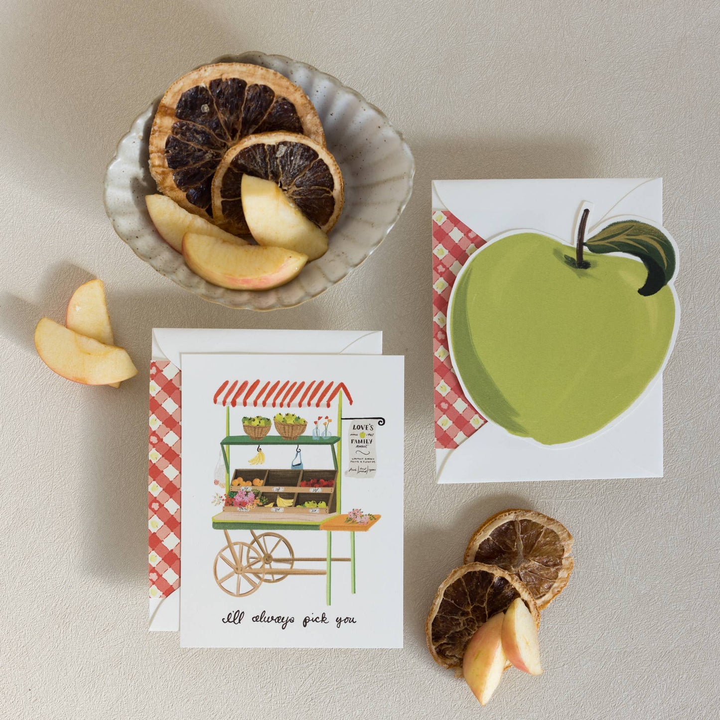 I'll Always Pick You Fruit Stand Greeting Card