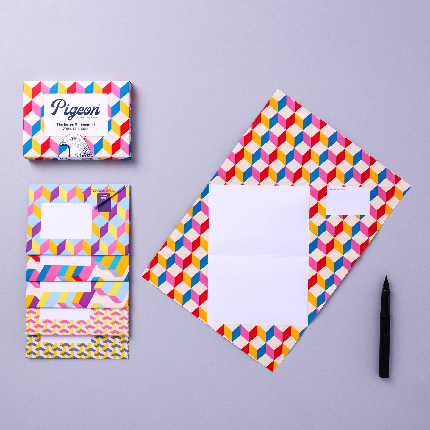 Urban - Pigeon Folding Letter Set of 6