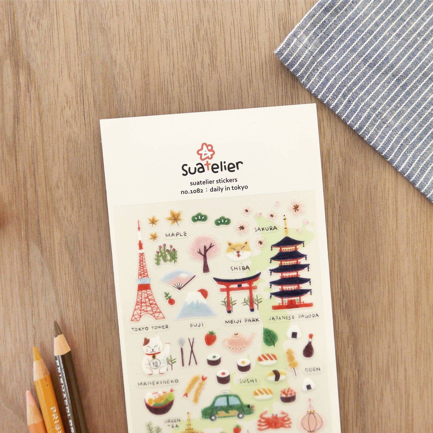 Daily in Tokyo - Sticker Sheet