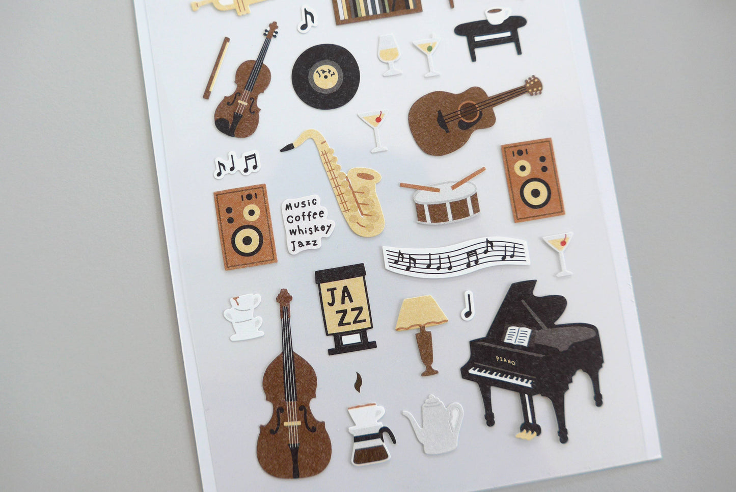 Jazz Cafe - Sticker Sheet
