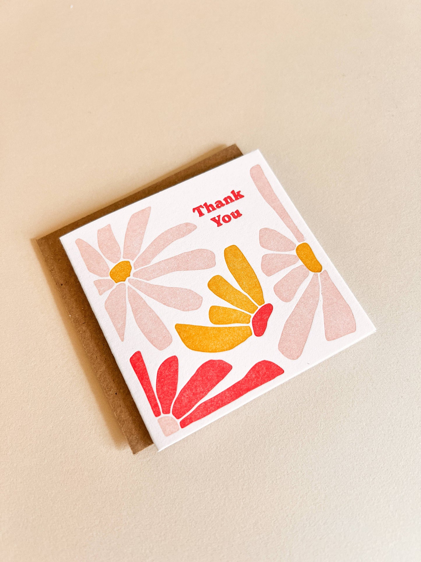Modern Floral Mini Card - Set of 6