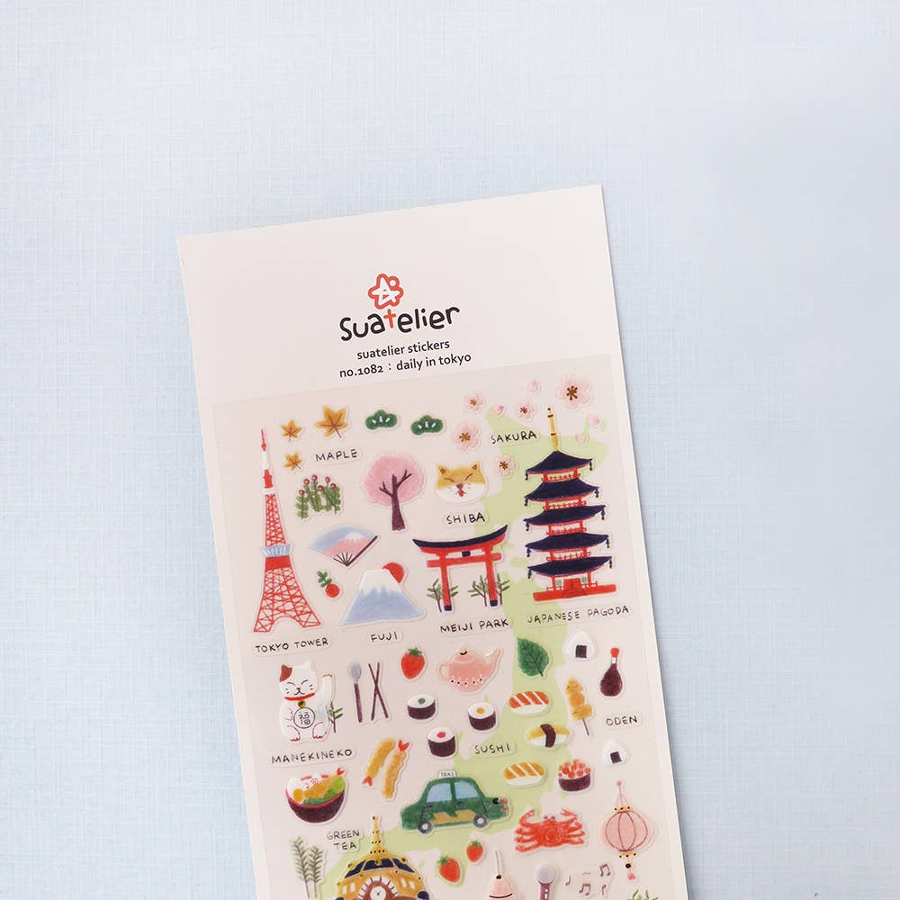 Daily in Tokyo - Sticker Sheet