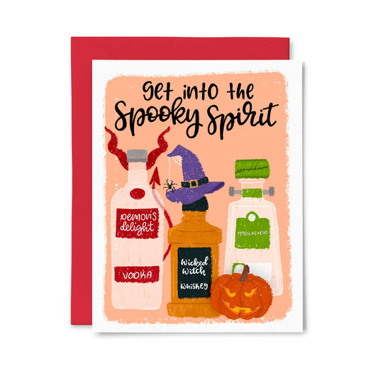 Paper Bunny Press - Spooky Spirit - Funny Halloween Card