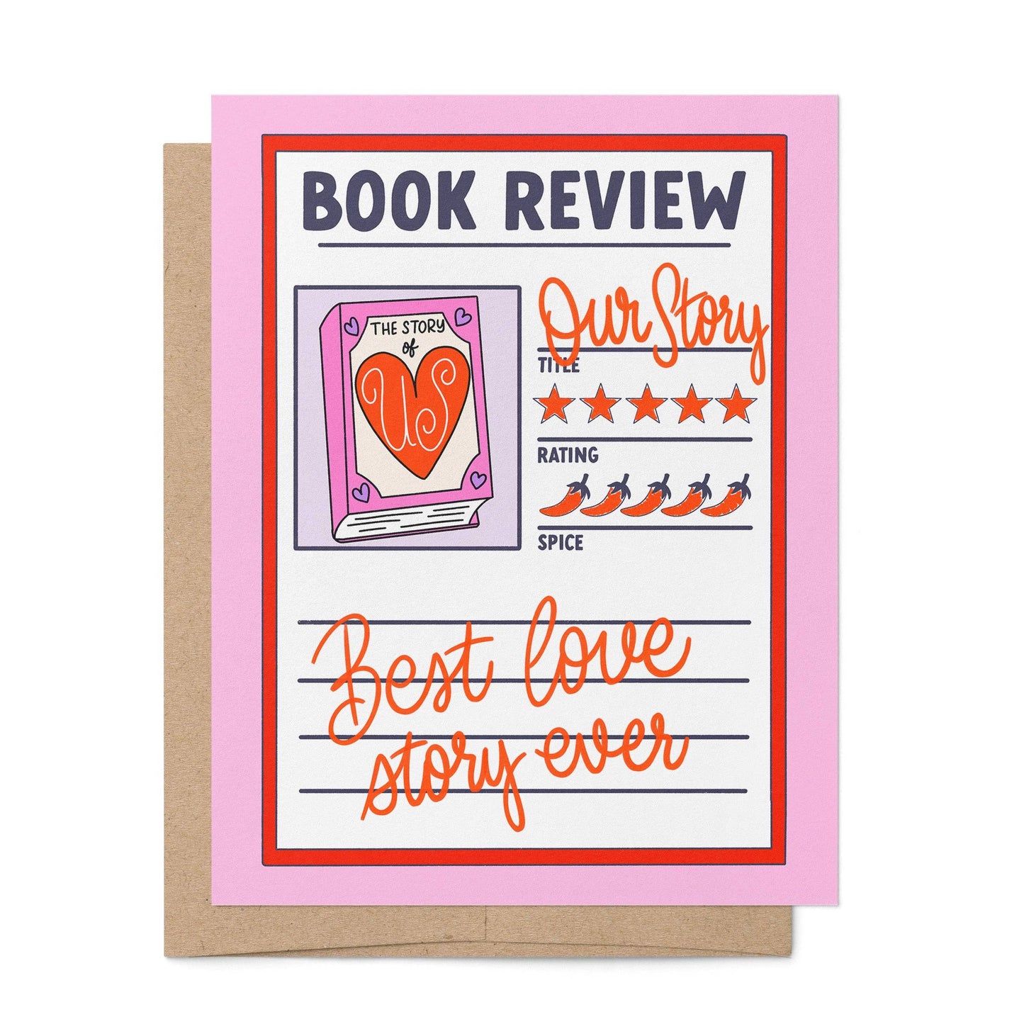 Book Review - Love Greeting Card