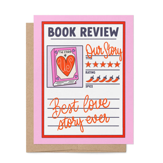 Book Review - Love Greeting Card