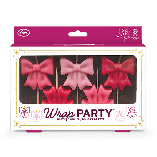 Bow - Party Candles - Set of 5